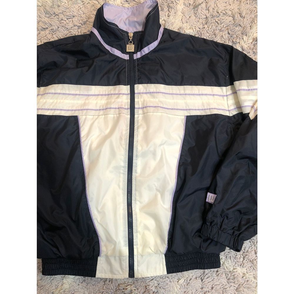 Wilson windbreaker 90s size small y2k
